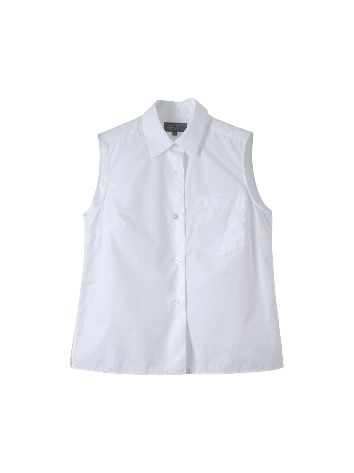 Chemise sans manches - White
