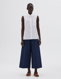 Chemise sans manches - White