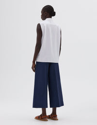 Chemise sans manches - White