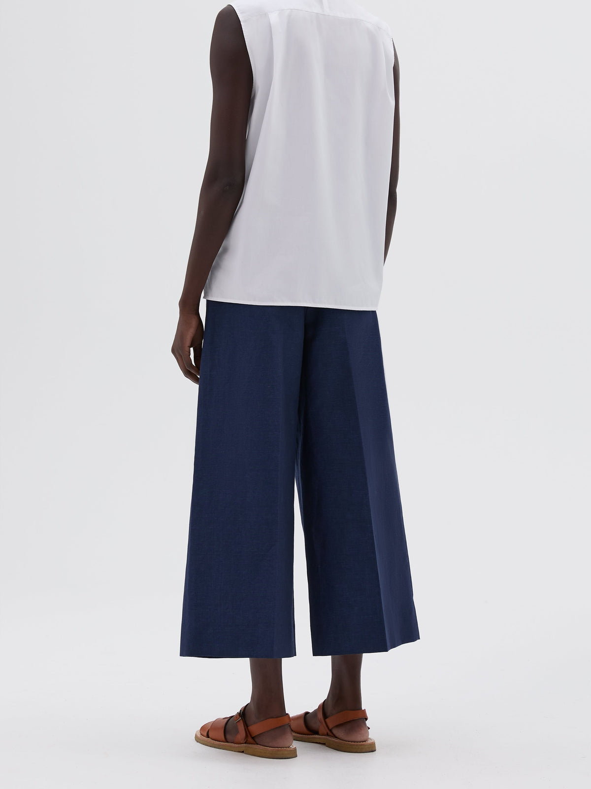 Chemise sans manches - White