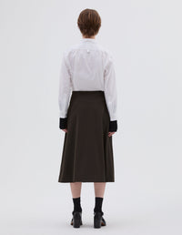 Jupe ample - Brown & Black