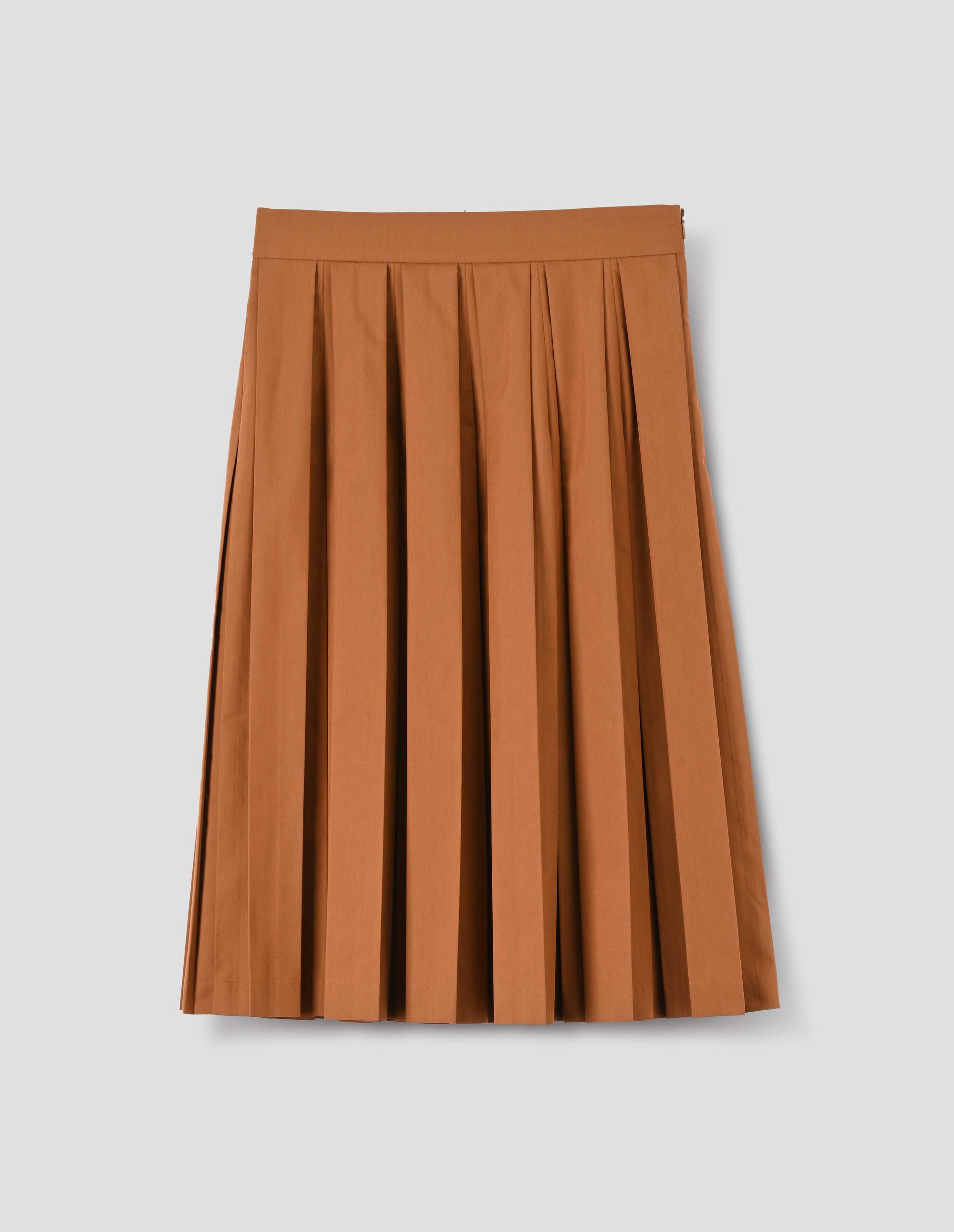 Jupe plissée moderne - Rich Orange