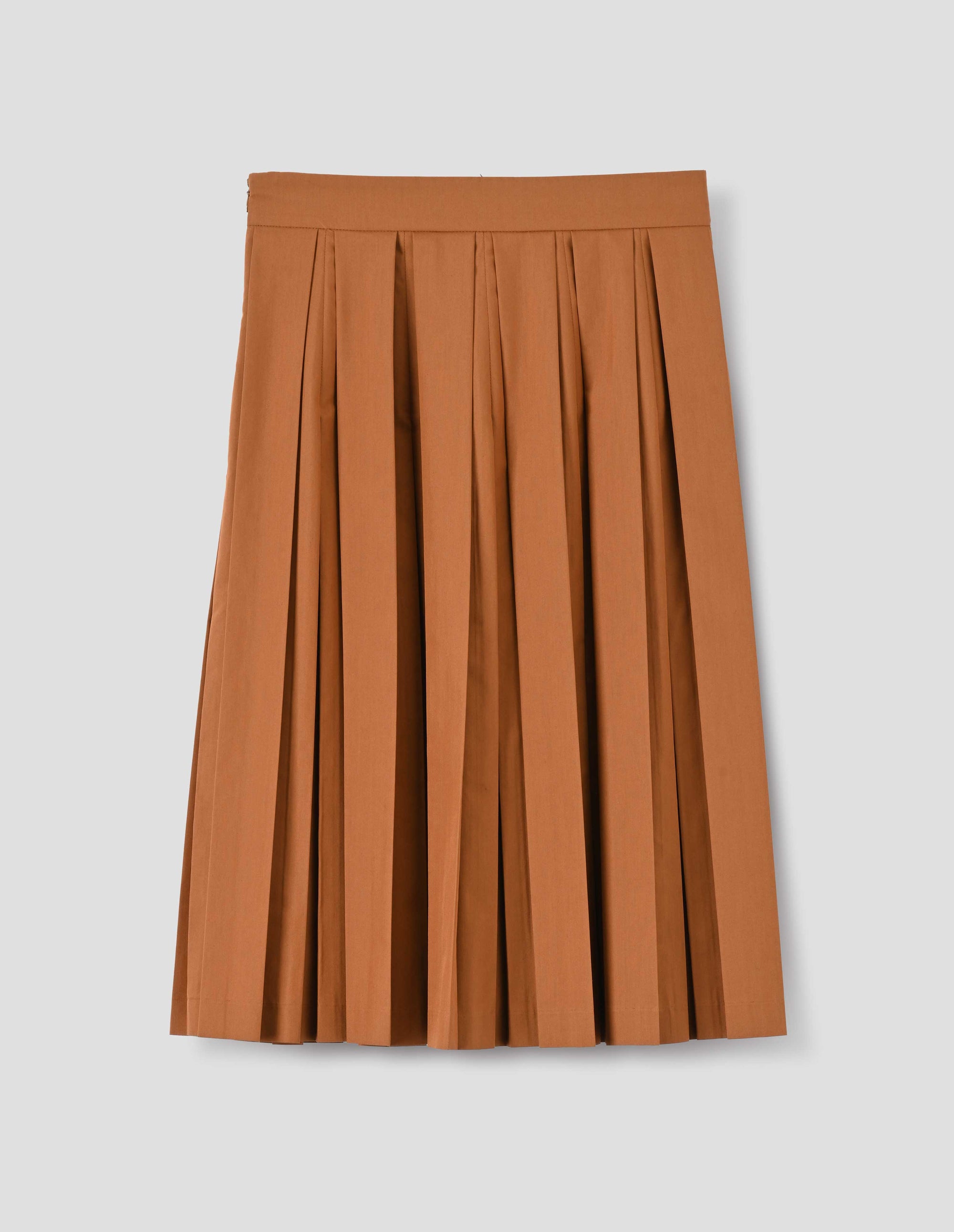 Jupe plissée moderne - Rich Orange