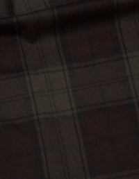 Jupe à fente arrière - Khaki & Brown