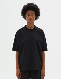 T-shirt Mizuno à poche zippée - Black