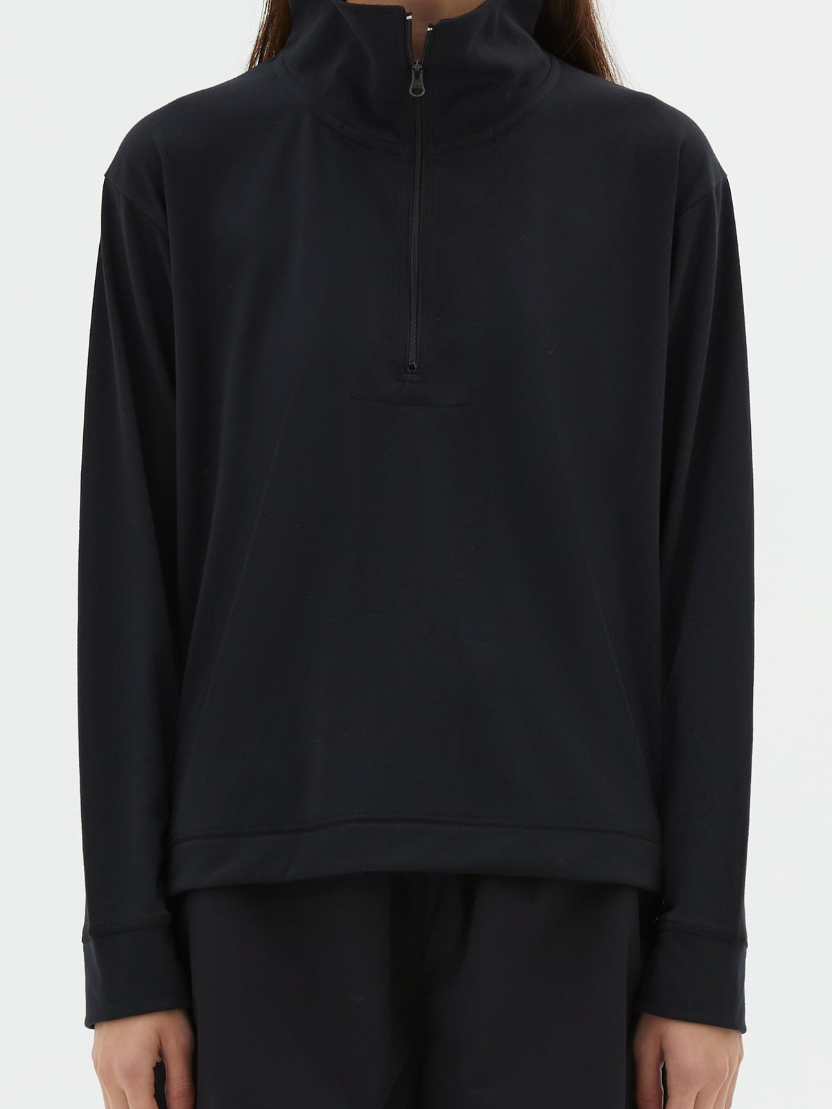 Sweat Margaret Howell x Mizuno à zip - Black