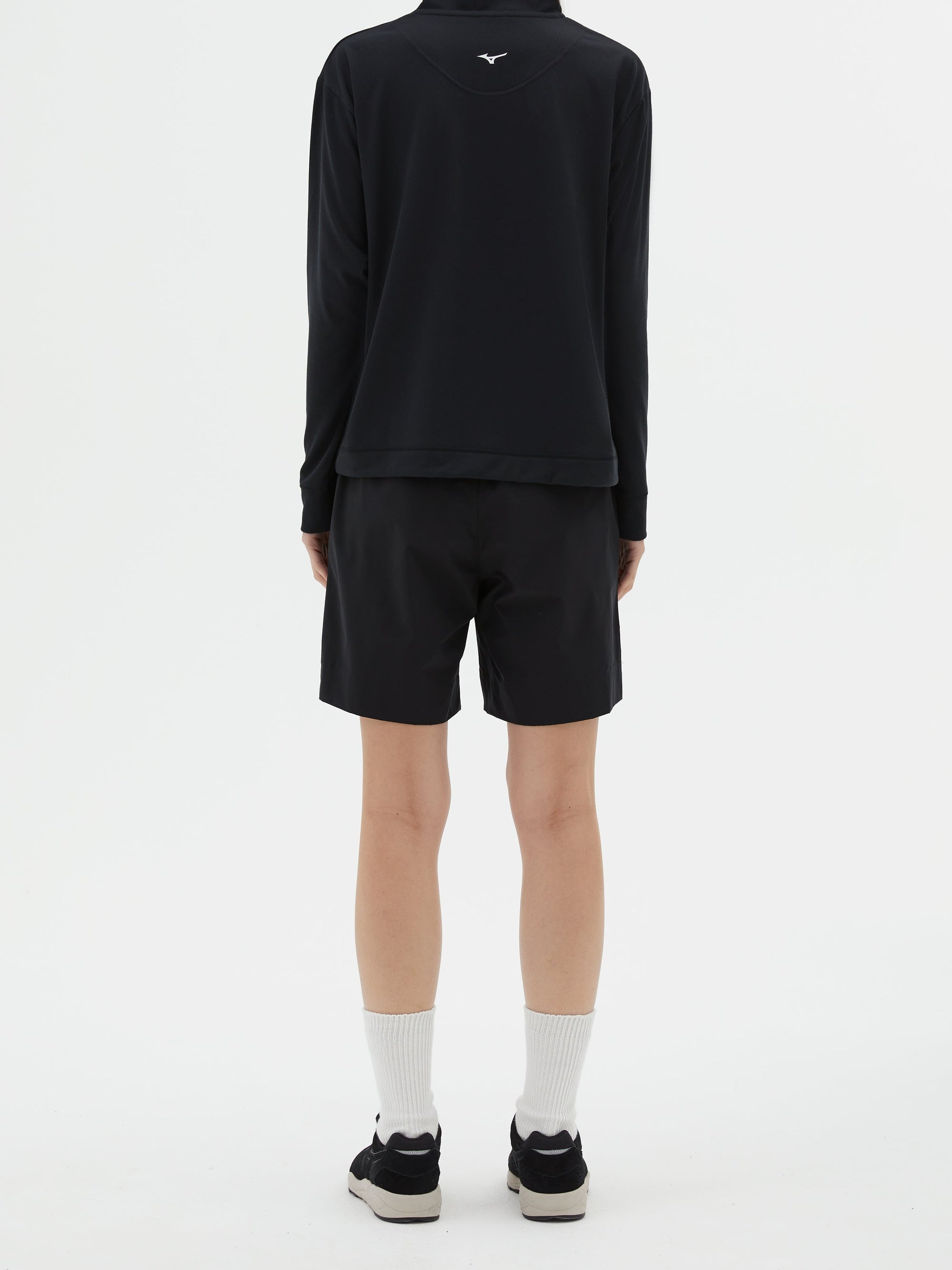 Sweat Margaret Howell x Mizuno à zip - Black
