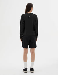 Haut d'entraînement manches longues Mizuno - Black