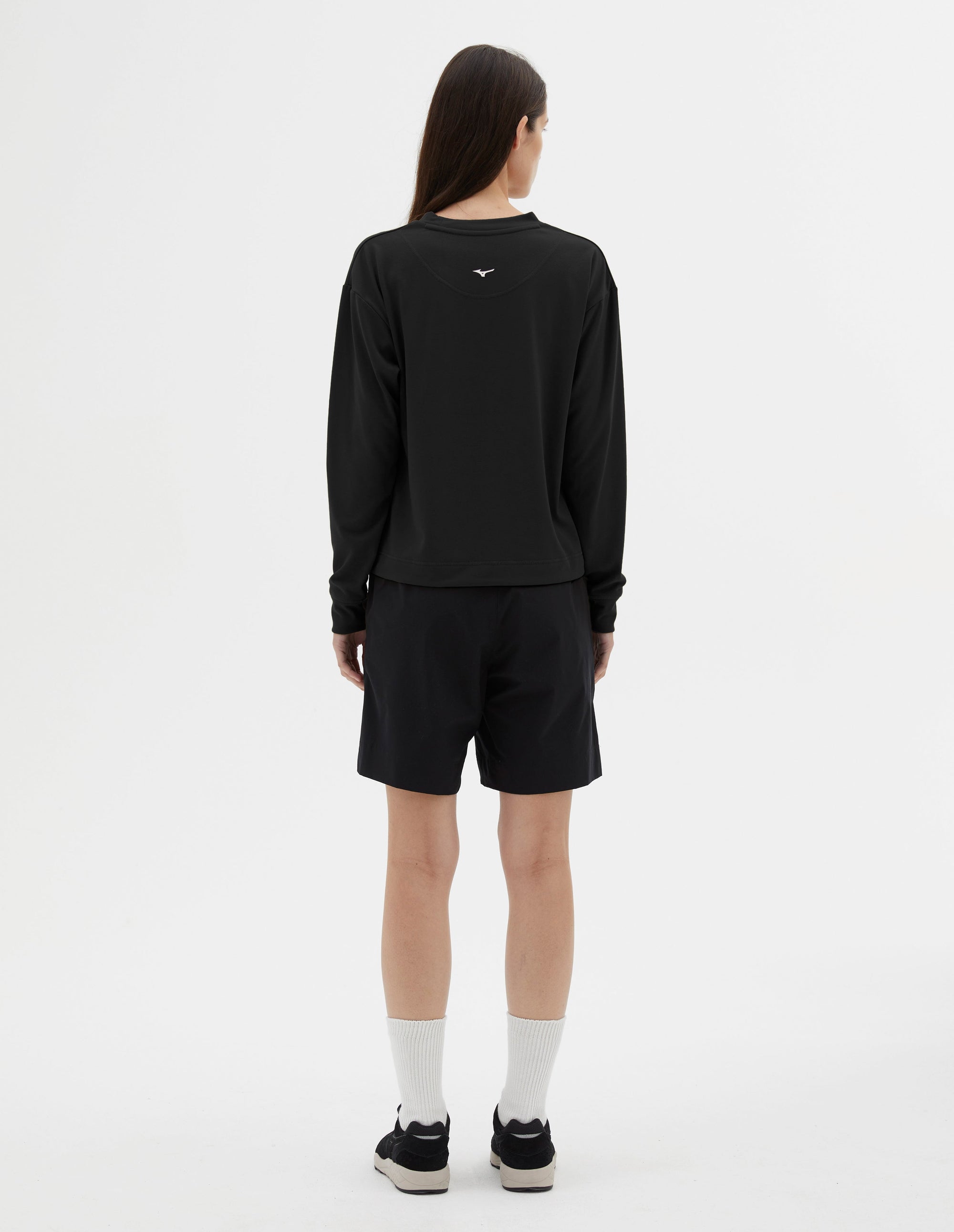 Haut d'entraînement manches longues Mizuno - Black
