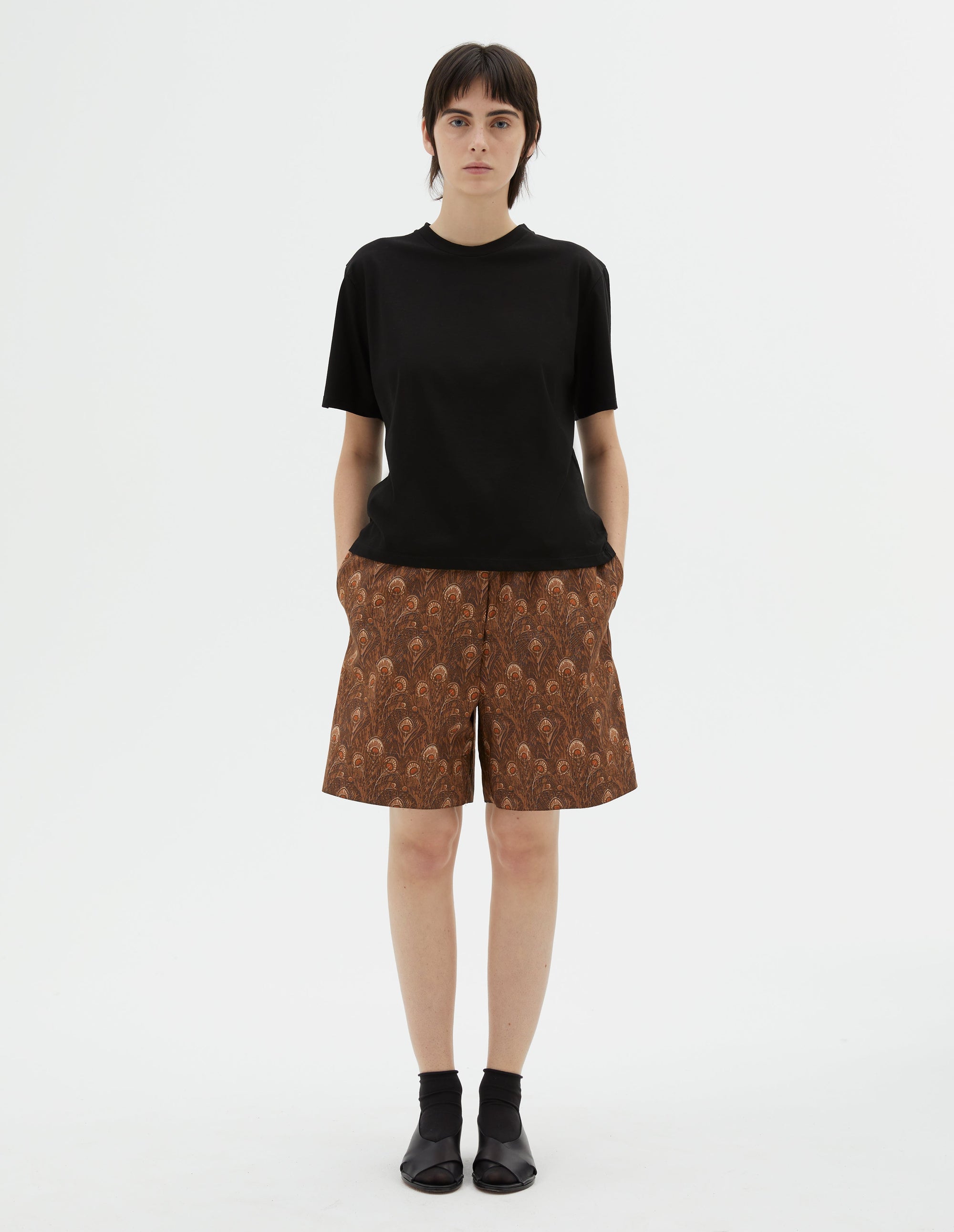 Short boxer - Tobacco & Umber