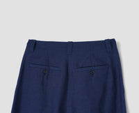 Jupe-culotte à devant plat - Blue