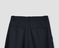 Jupe-culotte à devant plat - Navy