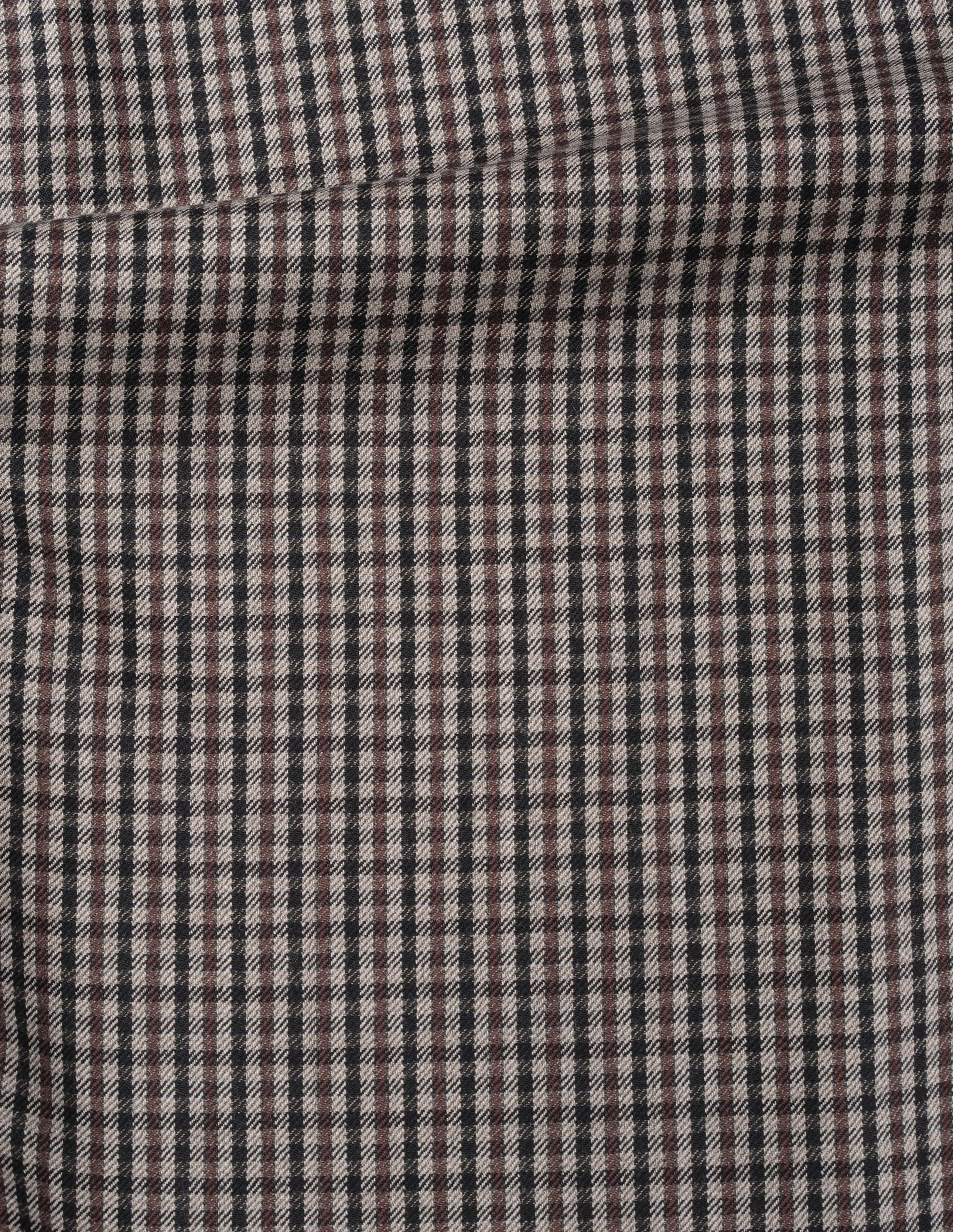 Pantalon court coupe décontractée - Black & Brown