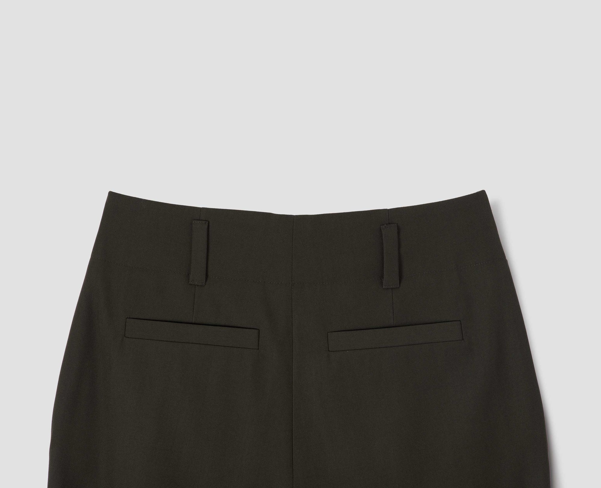 Pantalon droit - Olive