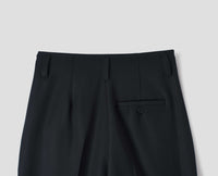Pantalon à doubles plis - Black