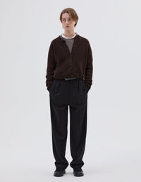 Pantalon à doubles plis - Black