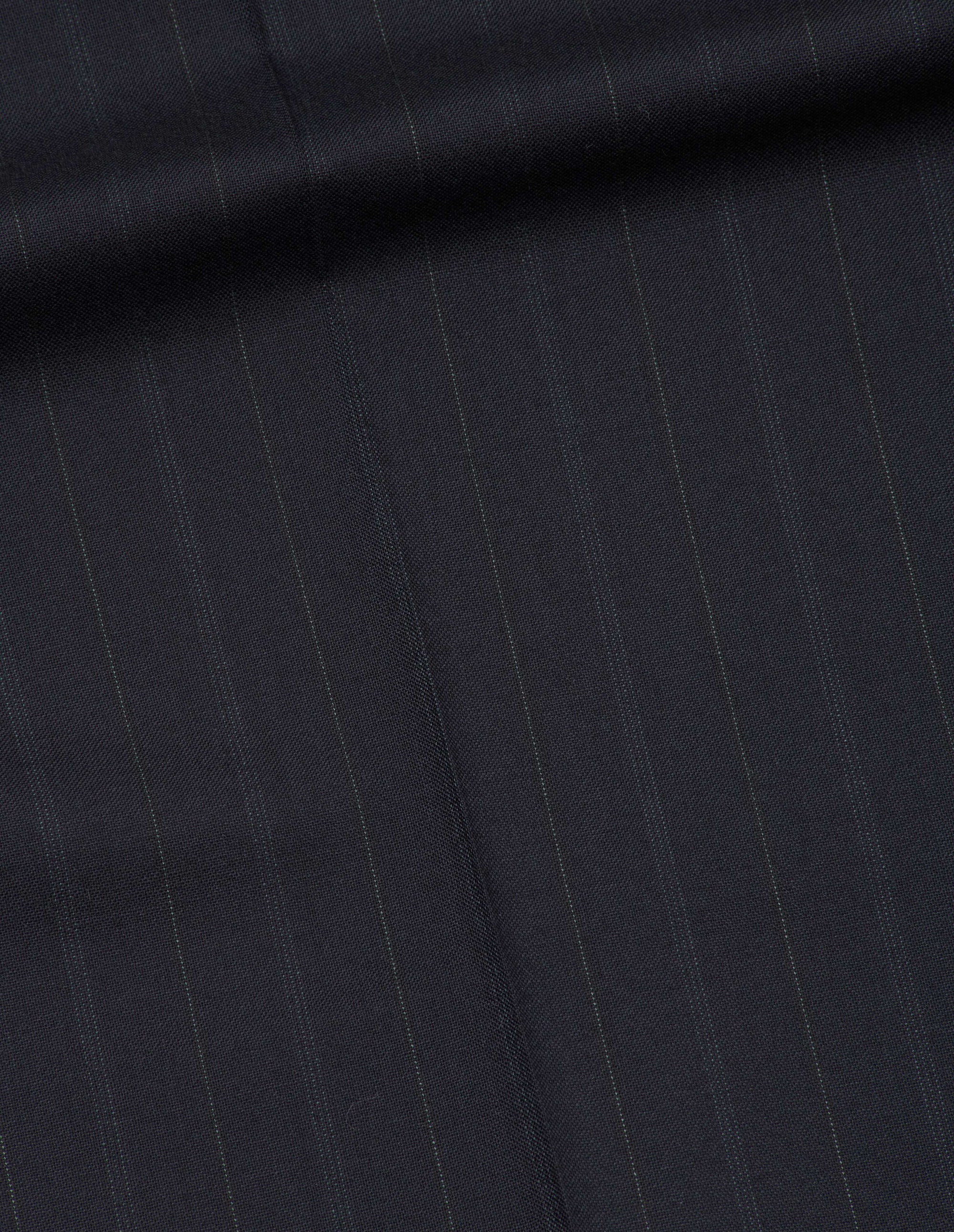 Pantalon à doubles plis - Navy & Chalk