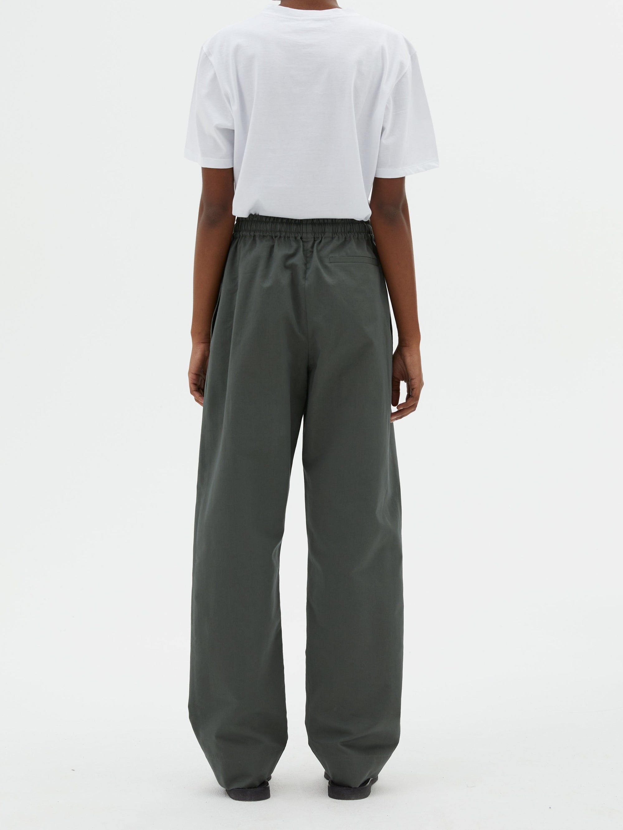Pantalon coupe décontractée - Faded Green