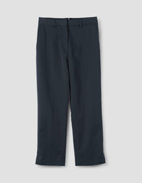 Pantalon court taille mi-haute - Navy & Black