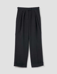 Pantalon à jambes larges - Black