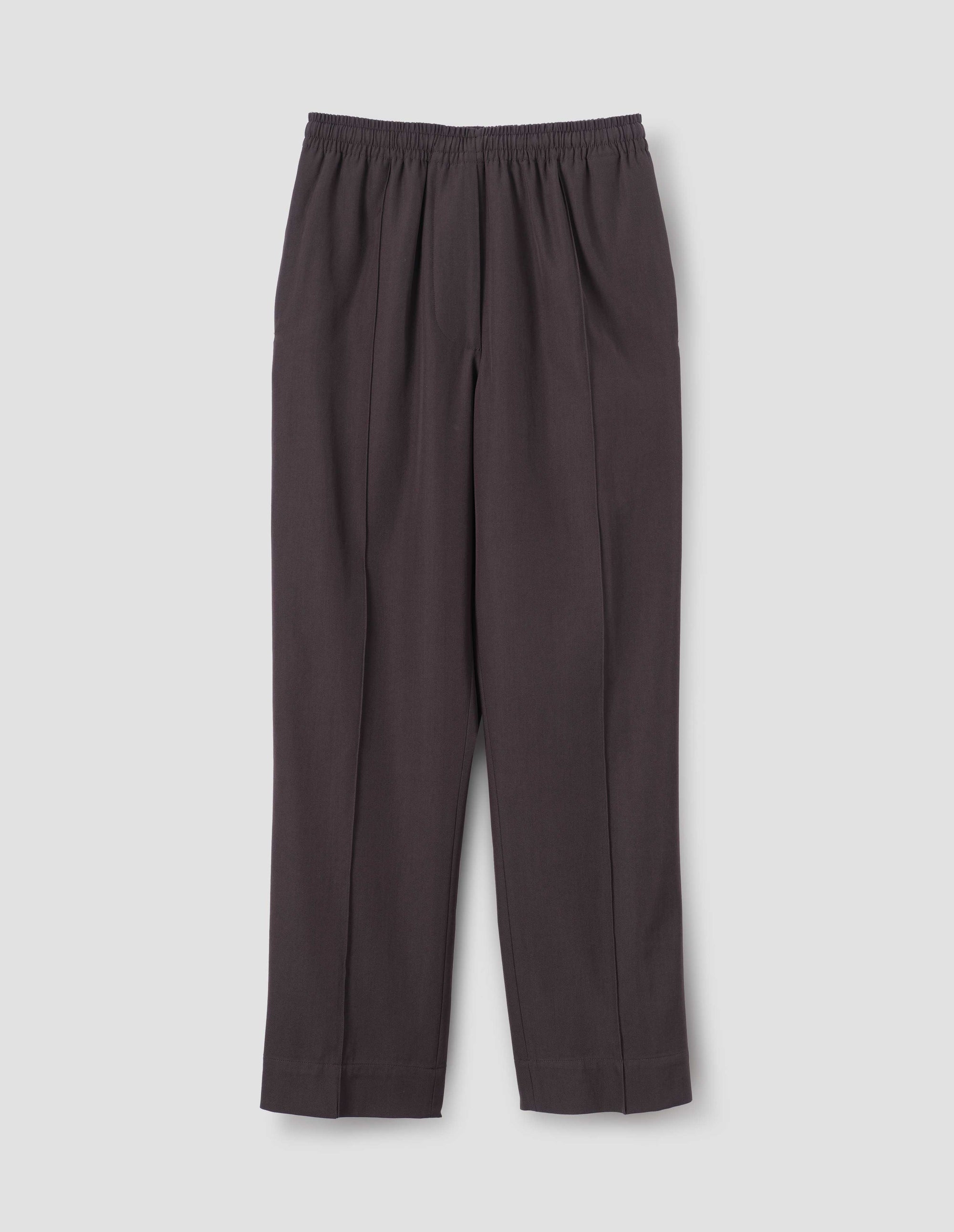 Pantalon à pinces coupe décontractée - Brown