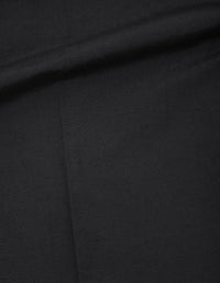 Pantalon court à pli unique - Black