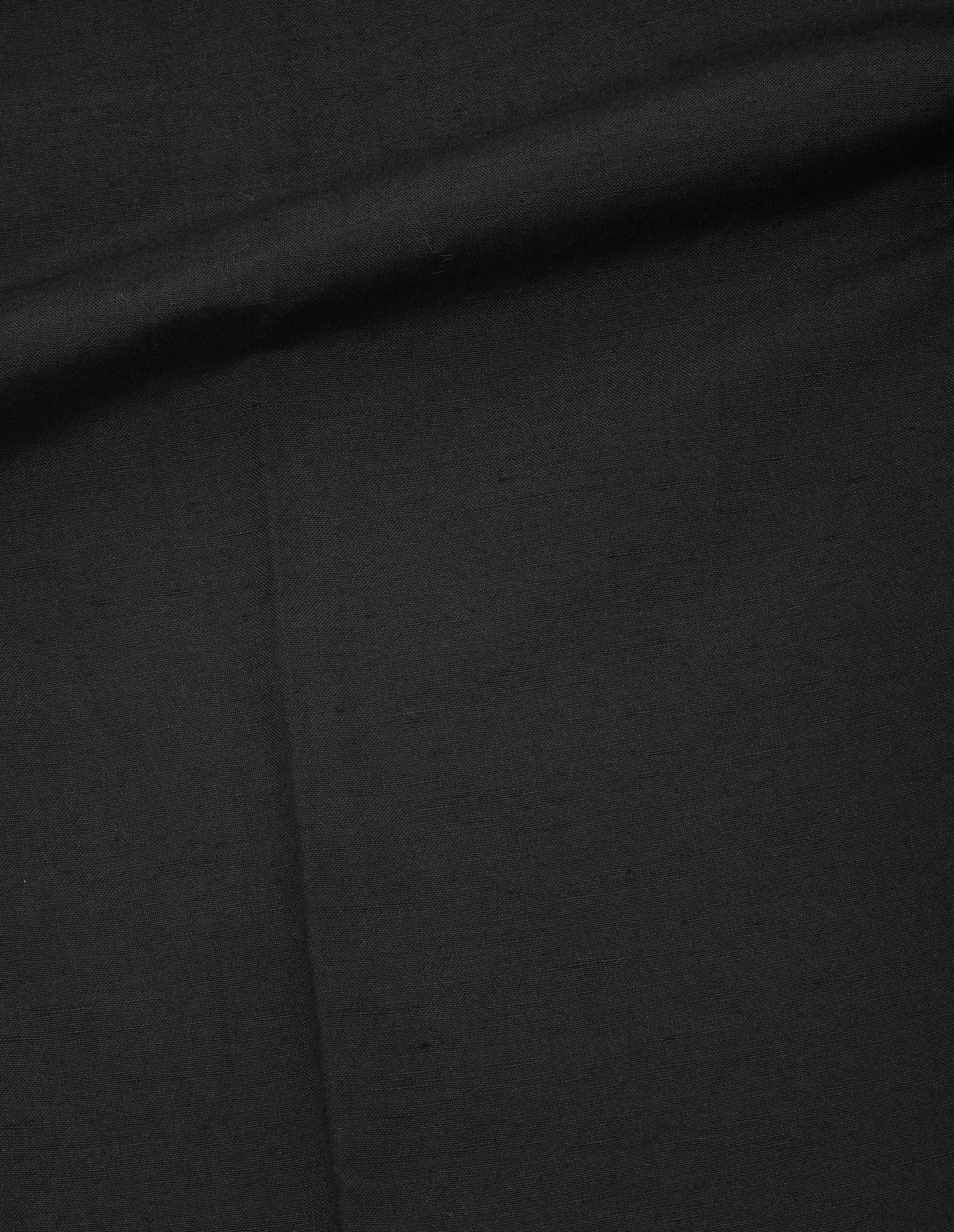 Pantalon court à pli unique - Black