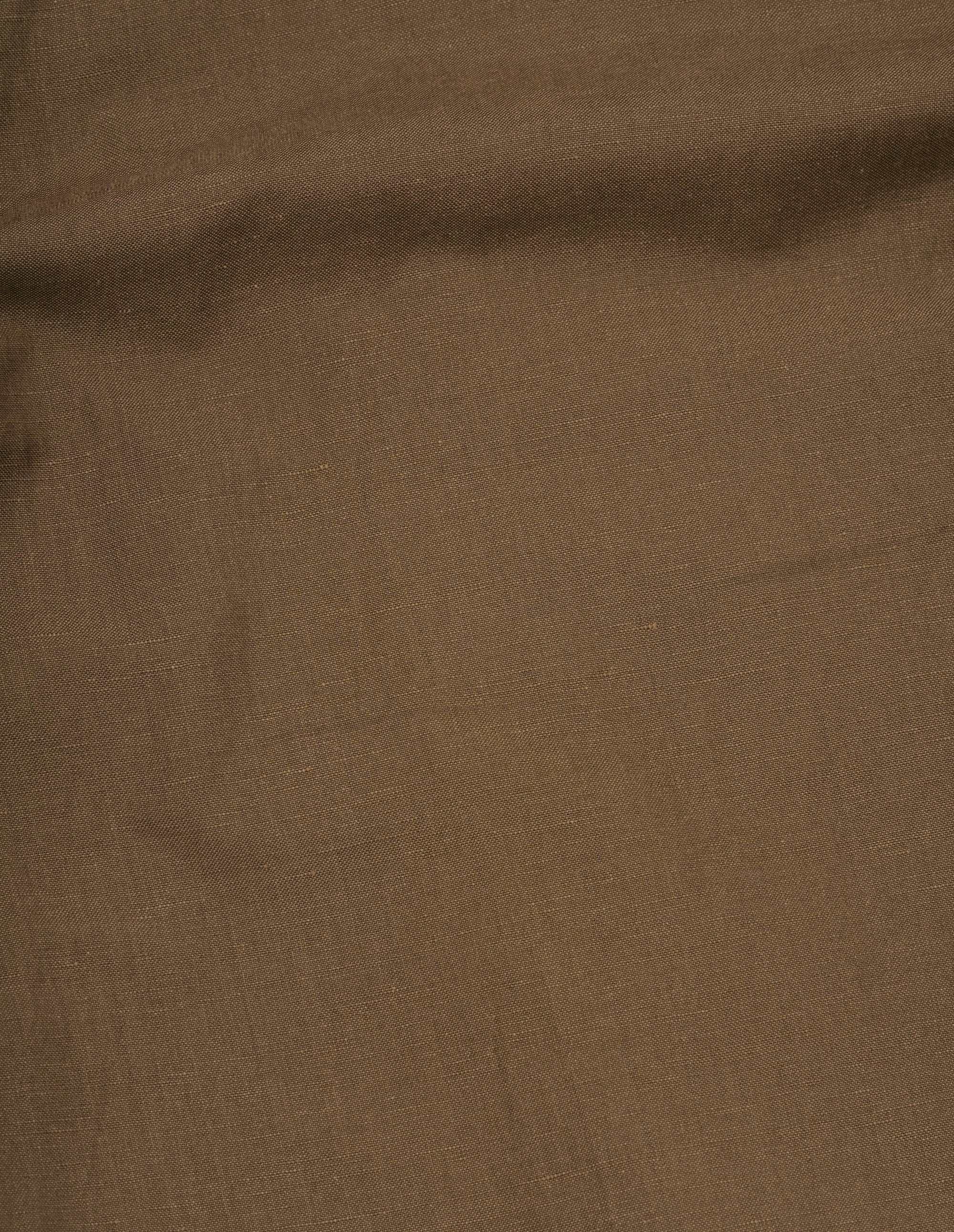 Pantalon court à pli unique - Beige & Brown