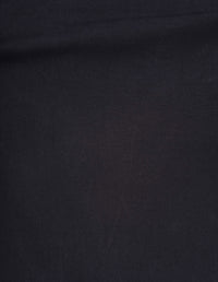 Short à doubles plis - Black