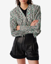 Agnese jacket - Green Multico