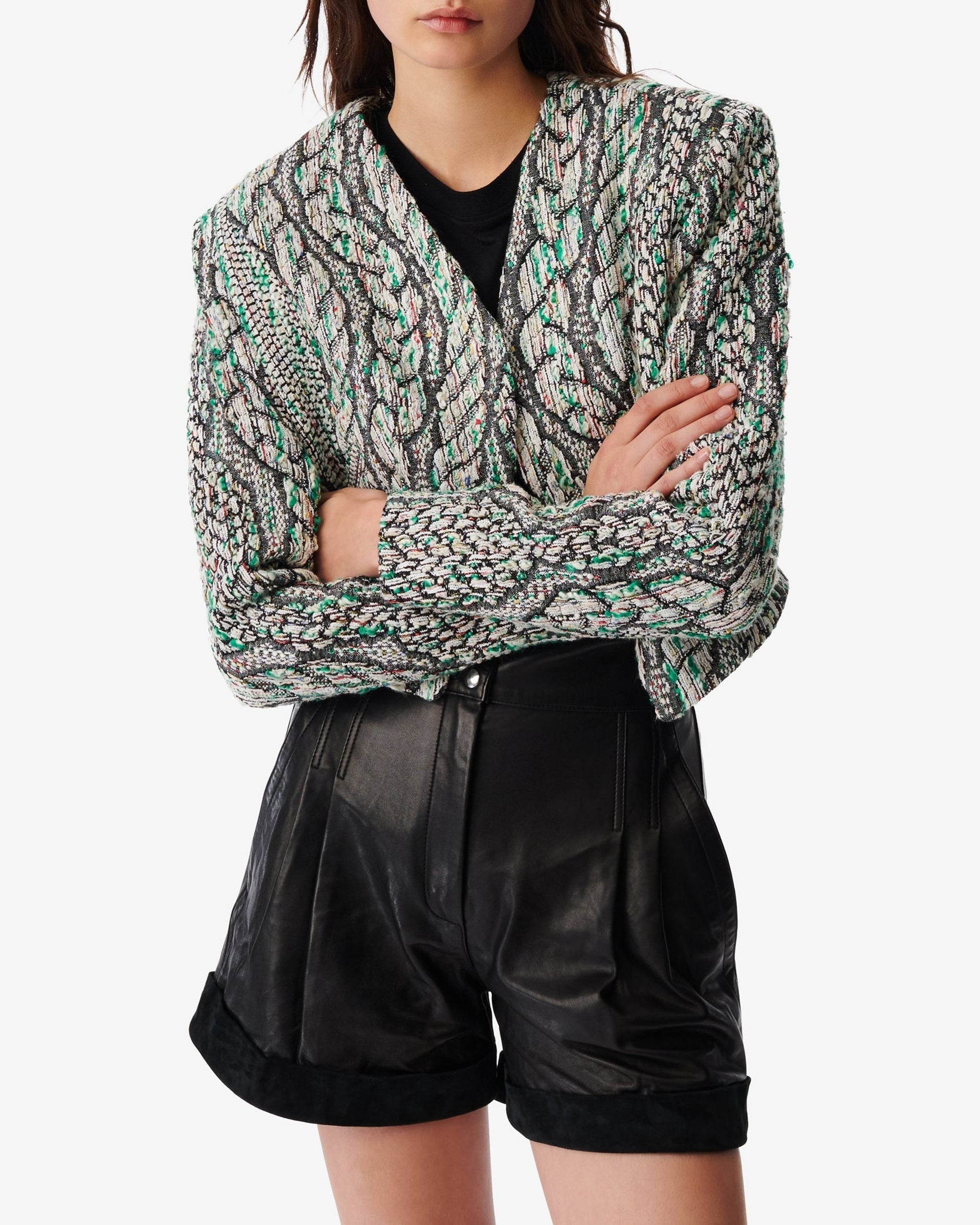 Agnese jacket - Green Multico