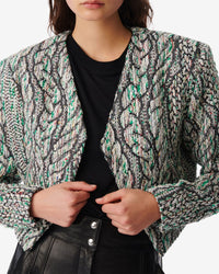 Agnese jacket - Green Multico