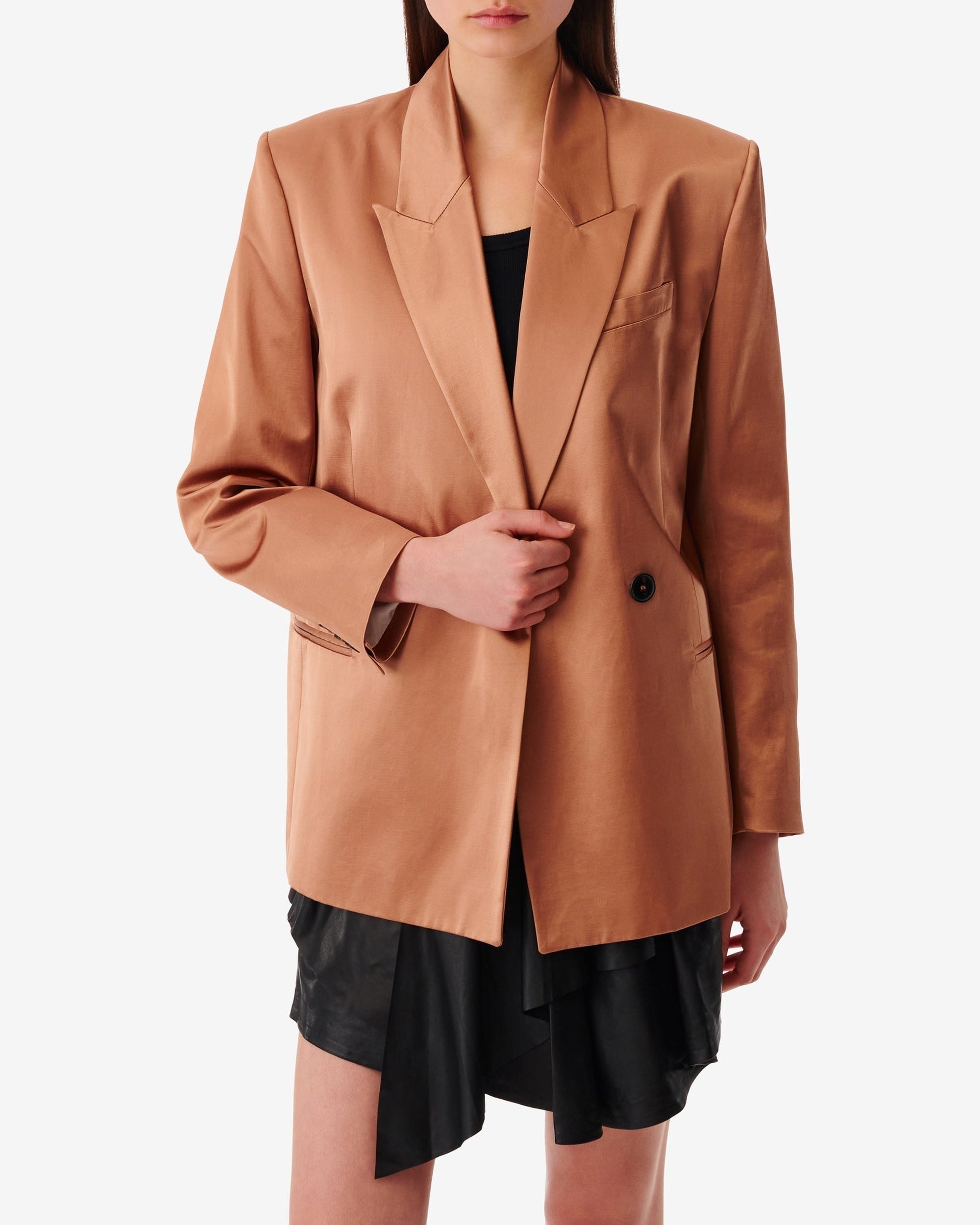 Beatrice blazer - Bronze