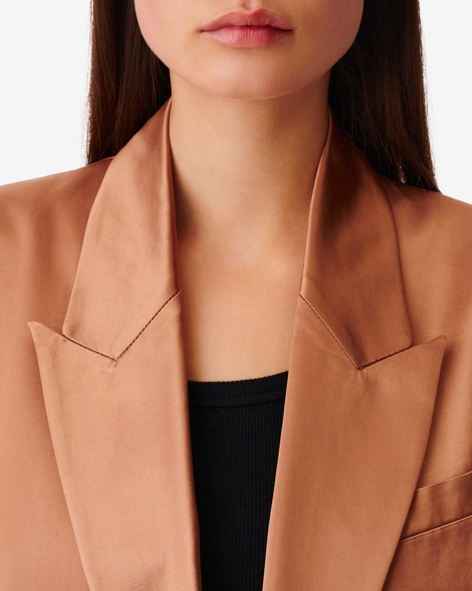 Beatrice blazer - Bronze