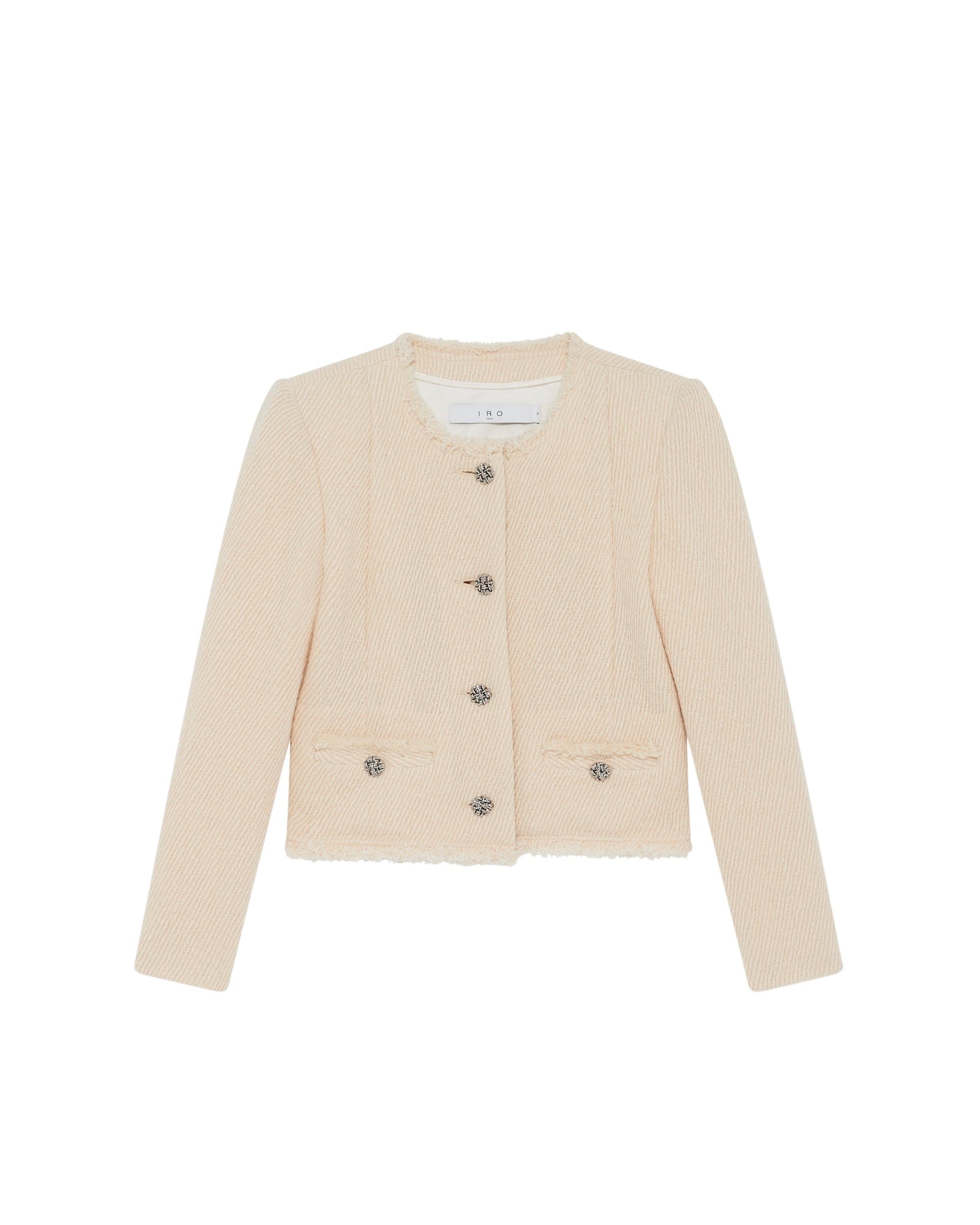 Deana jacket in alpaca - Ecru