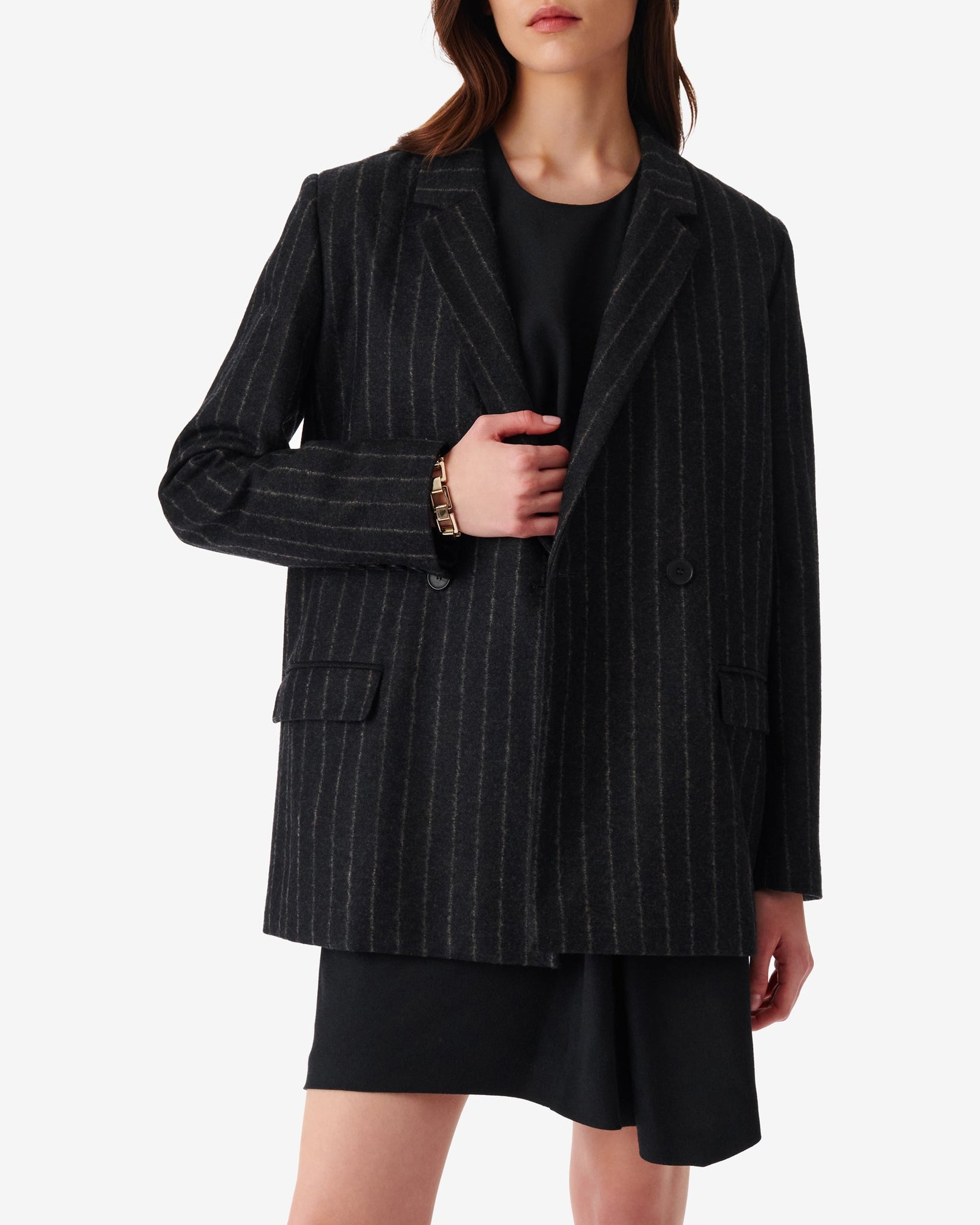 Donesi wool jacket - Anthracite