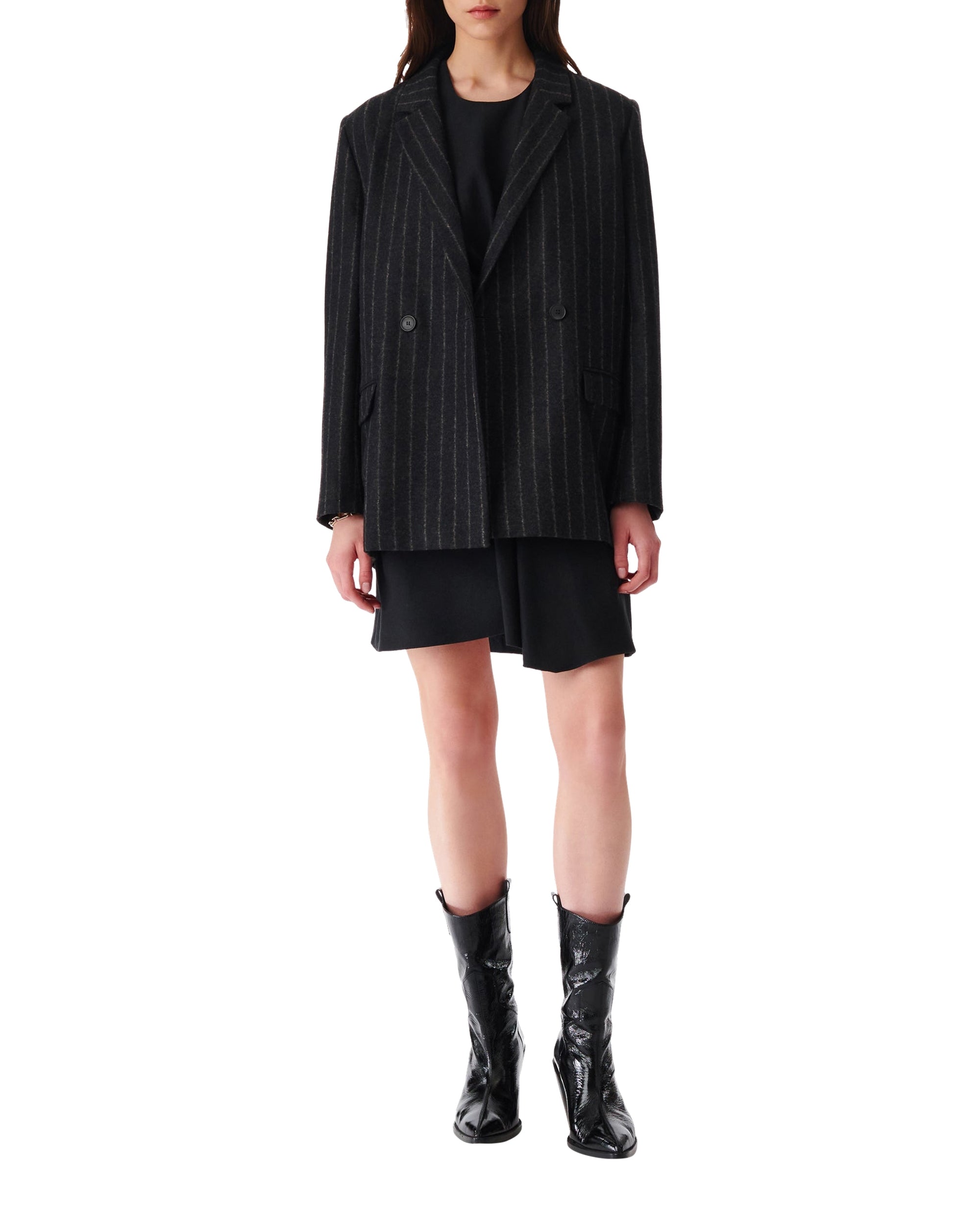 Donesi wool jacket - Anthracite