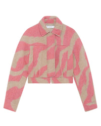 Eraki short jacket - Pink Beige