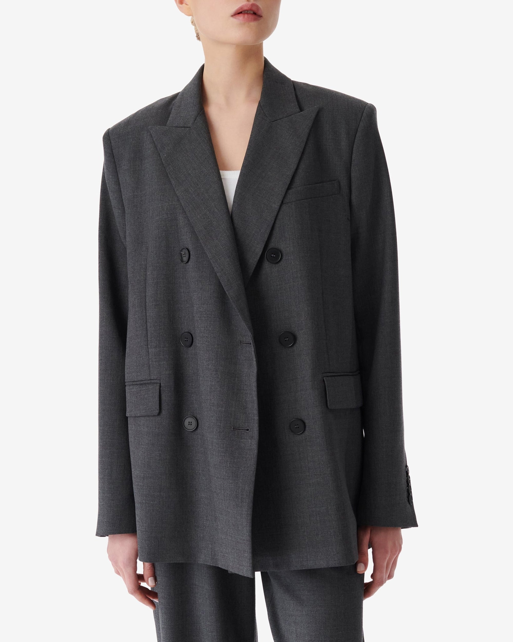 Habana wool jacket - Grey