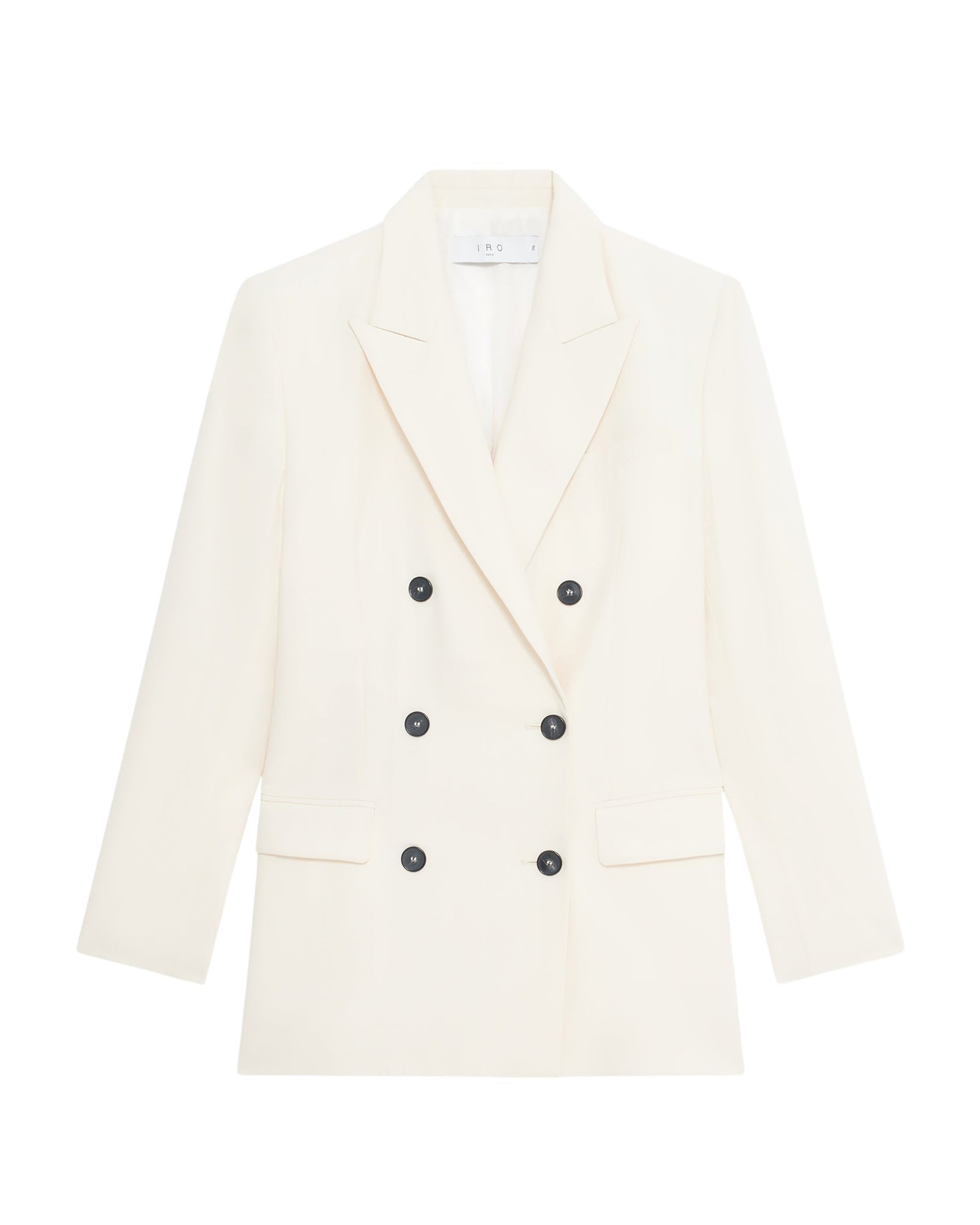 Kristal wool blend blazer - Ecru