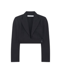 Marzena short jacket in wool - Anthracite