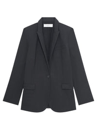 Maurane wool blazer - Anthracite