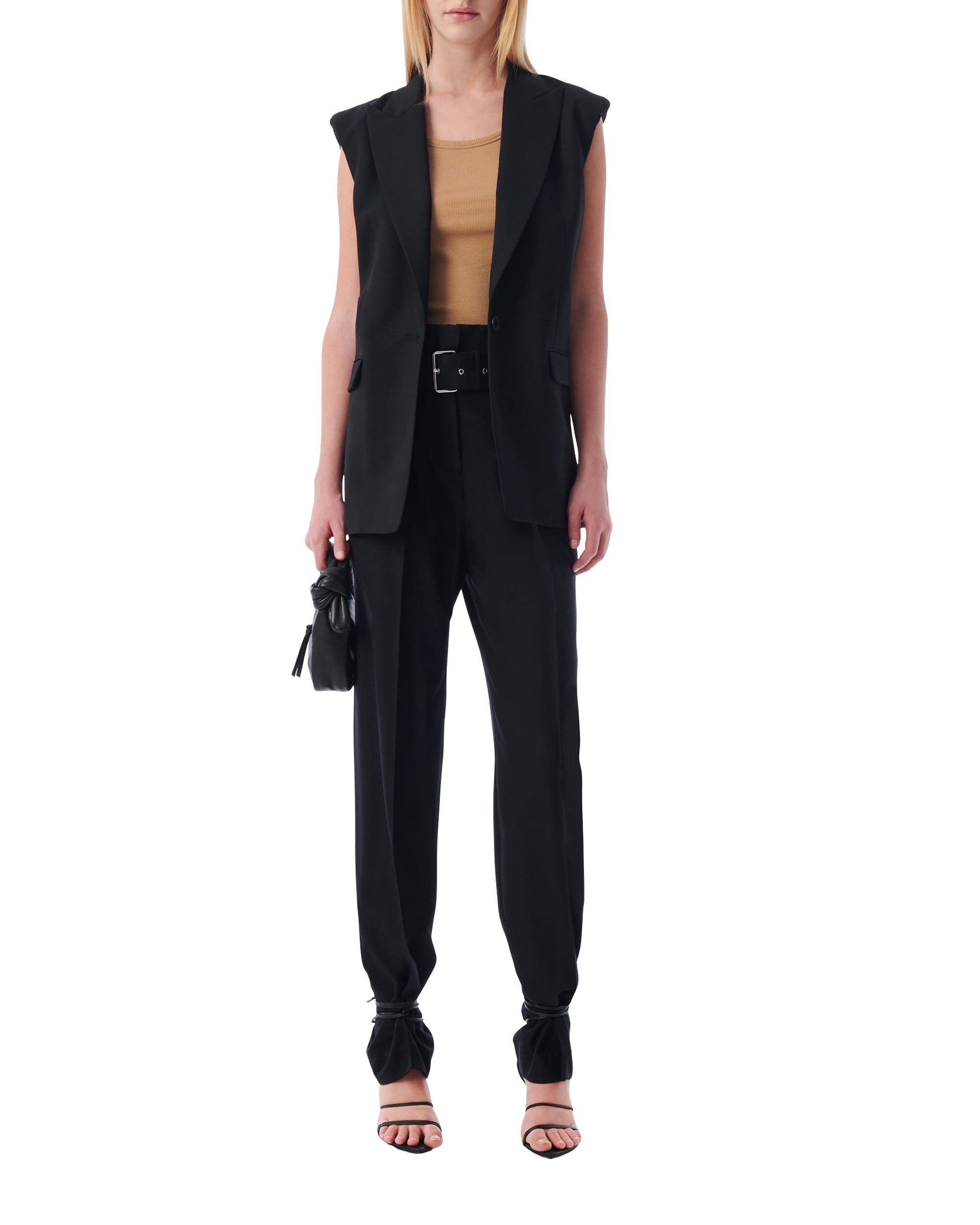 Melita wool jacket - Black