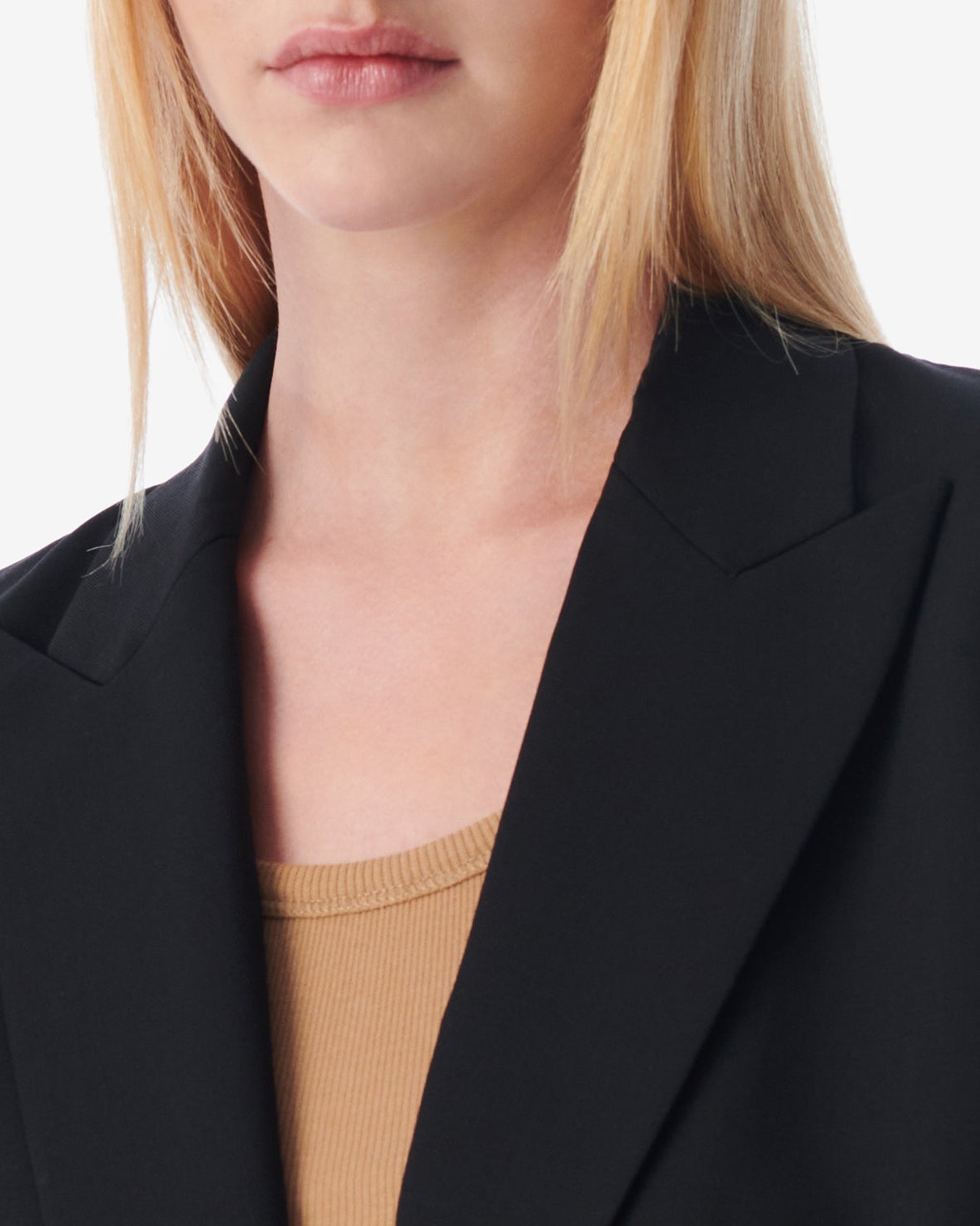 Melita wool jacket - Black