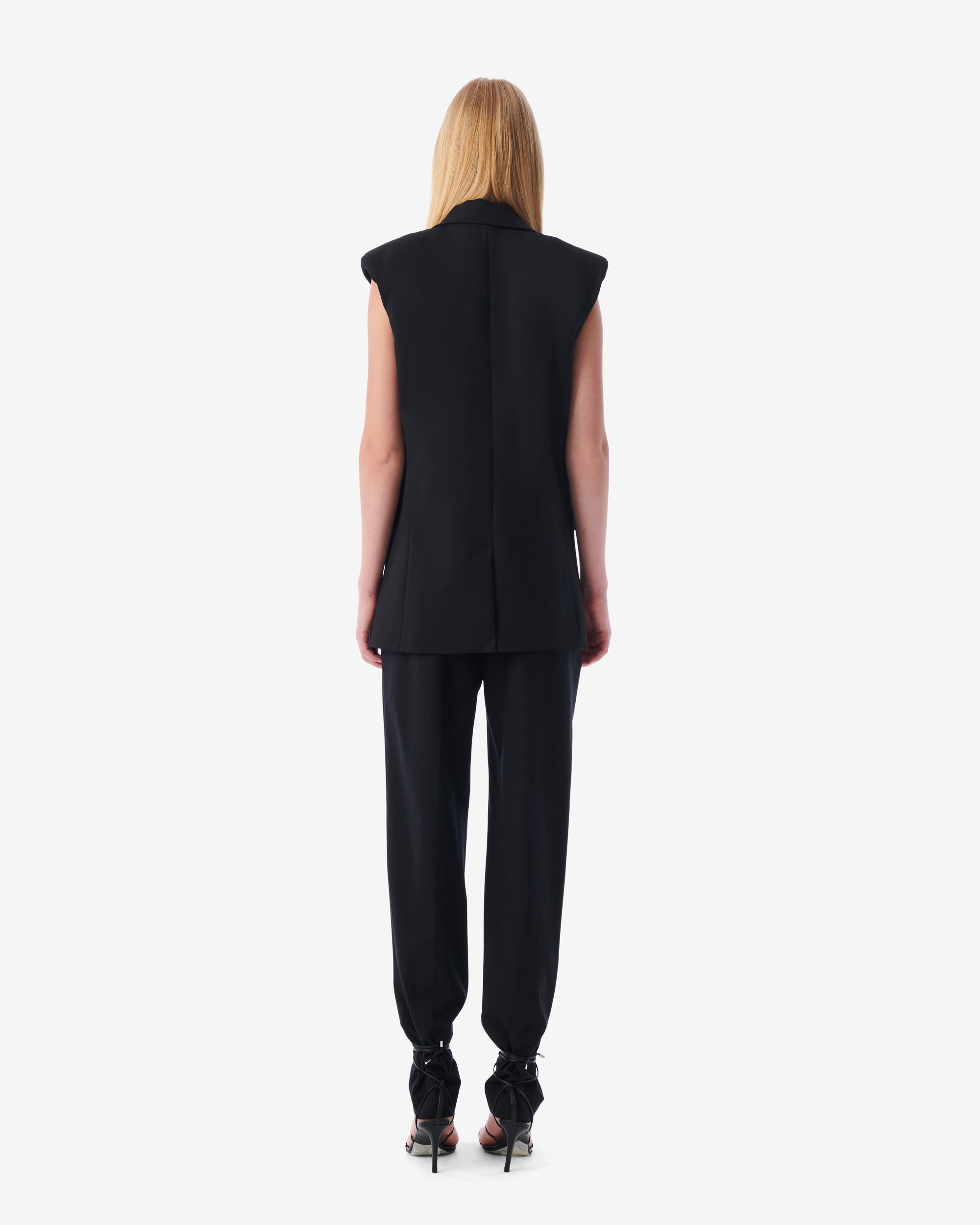Melita wool jacket - Black
