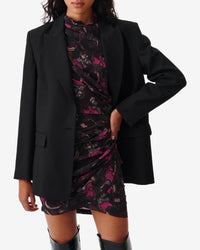 Mella wool jacket - Black