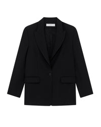 Mella wool jacket - Black