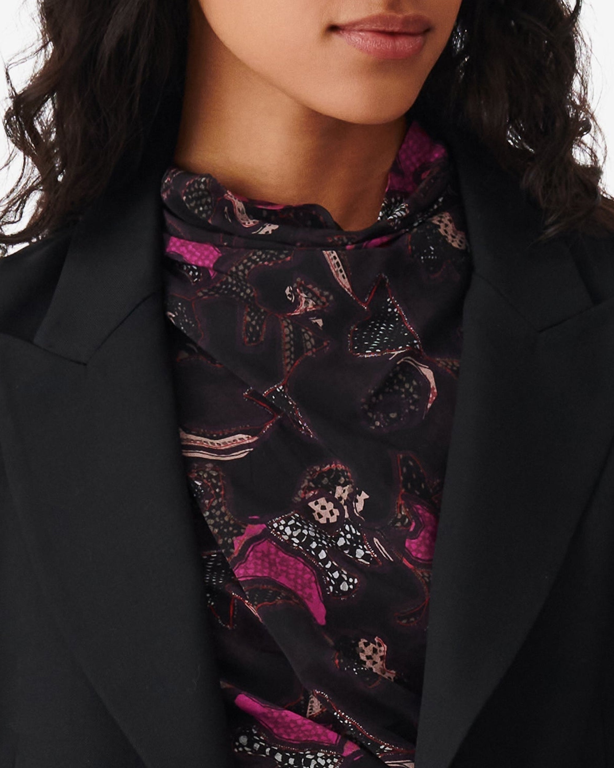 Mella wool jacket - Black