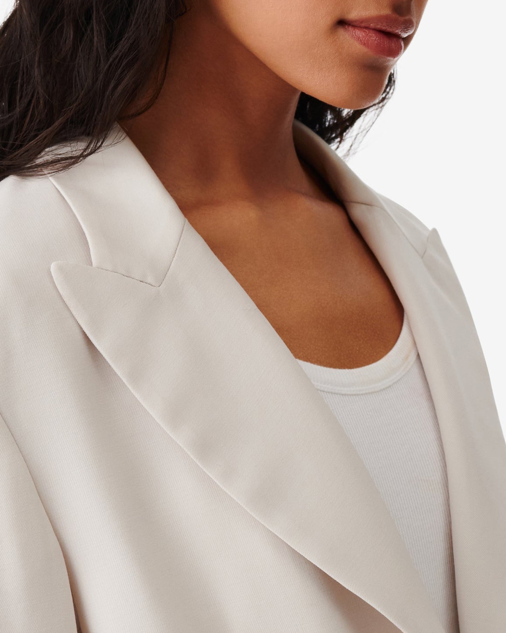 Mella wool jacket - Ecru