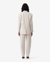 Mella wool jacket - Ecru